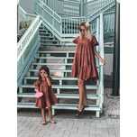 Sukienki matchy matchy mama córka Baby Powder Handmade