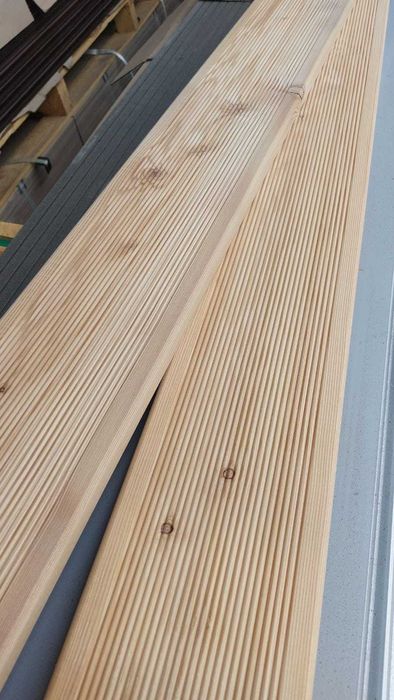 Deska tarasowa Modrzew Syberyjski 24x143x4000 ryfel - PROMOCJA