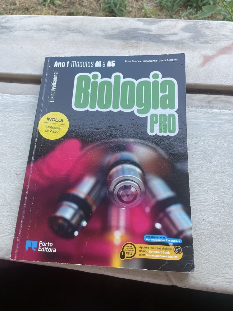 Manual biologia curso profissional 10ano