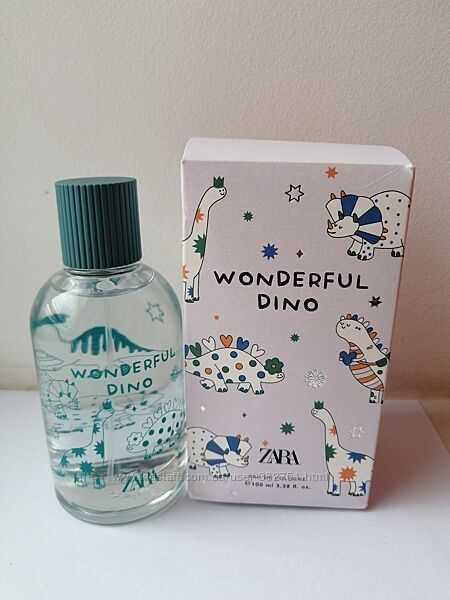 Парфюмированная вода Zara Wonderful Dino для мальчика, 100 ml оригинал