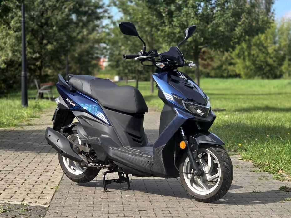 SYM JET4 JET4 RX 50 4t na wtrysku * 2024 rok * Full LED * transport