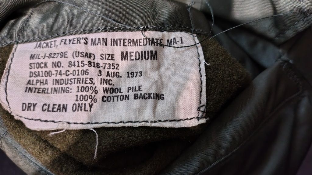 Kurtka MA-1 Alpha Industries Medium