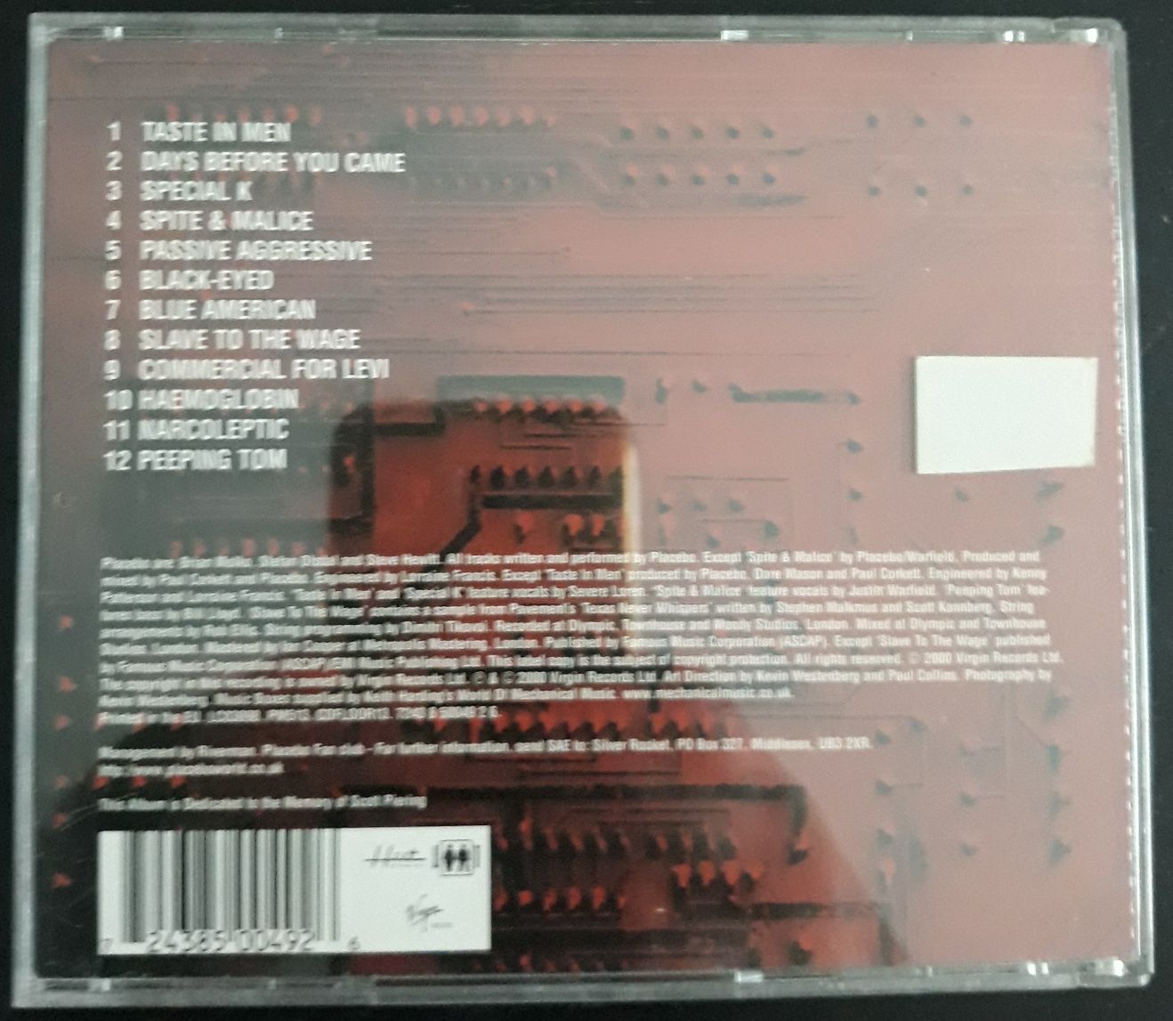 CD Placebo - Black Market Music