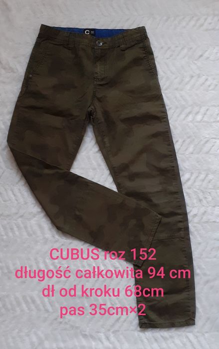 Spodnie dla chłopca Cubus roz 152