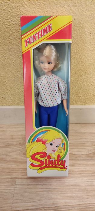 Vintage Pedigree Sindy "boneca" Funtime c1986. Original E Na Caixa