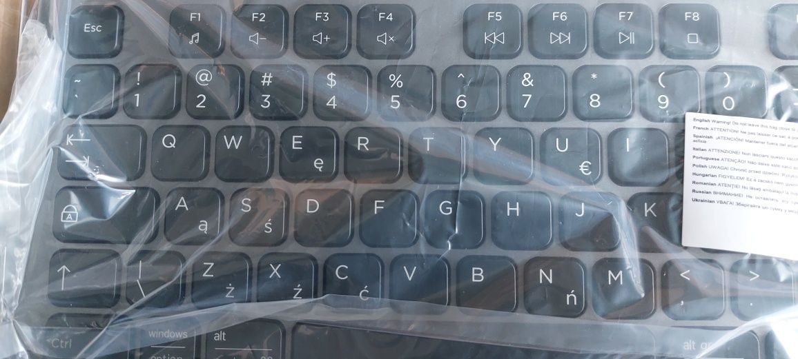 Zestaw bezprzewodowy klawiatura + mysz
