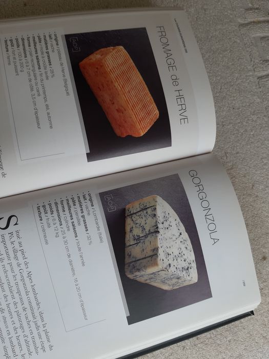 Livro de queijos franceses