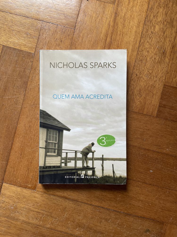 Livro: Quem ama acredita de Nicholas Sparks