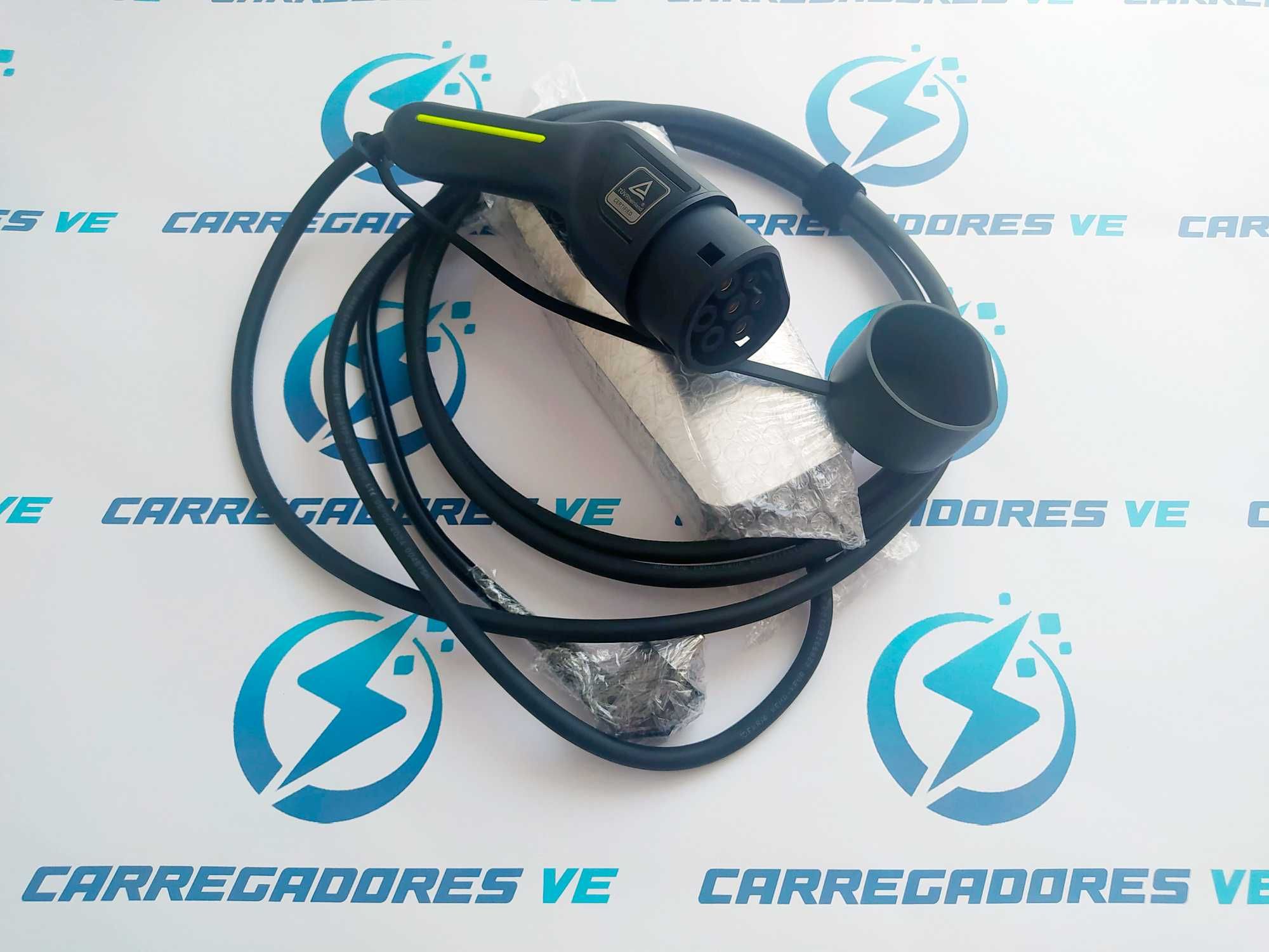 Carregador Carro Elétrico ou Híbrido NOVO EVSE 6/8/10/13/16A Tipo 2