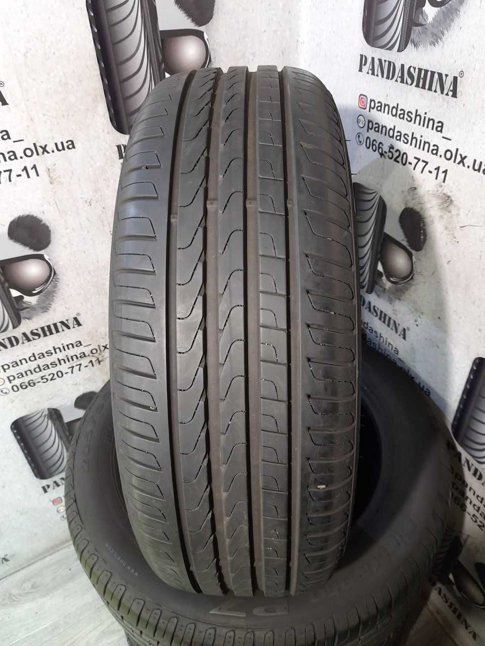 Шини 6,5-7мм 205/55 R17 PIRELLI Cinturato P7 б/в Літо склад