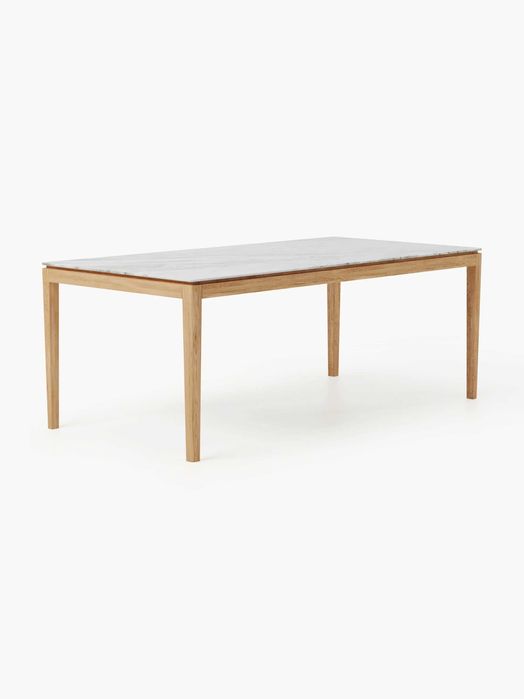 Stół do jadalni o wyglądzie marmuru Jackson (Westwing)