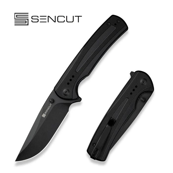 Nóż składany Sencut Regnator Black G10, Black 9Cr18MoV (S24057-1)