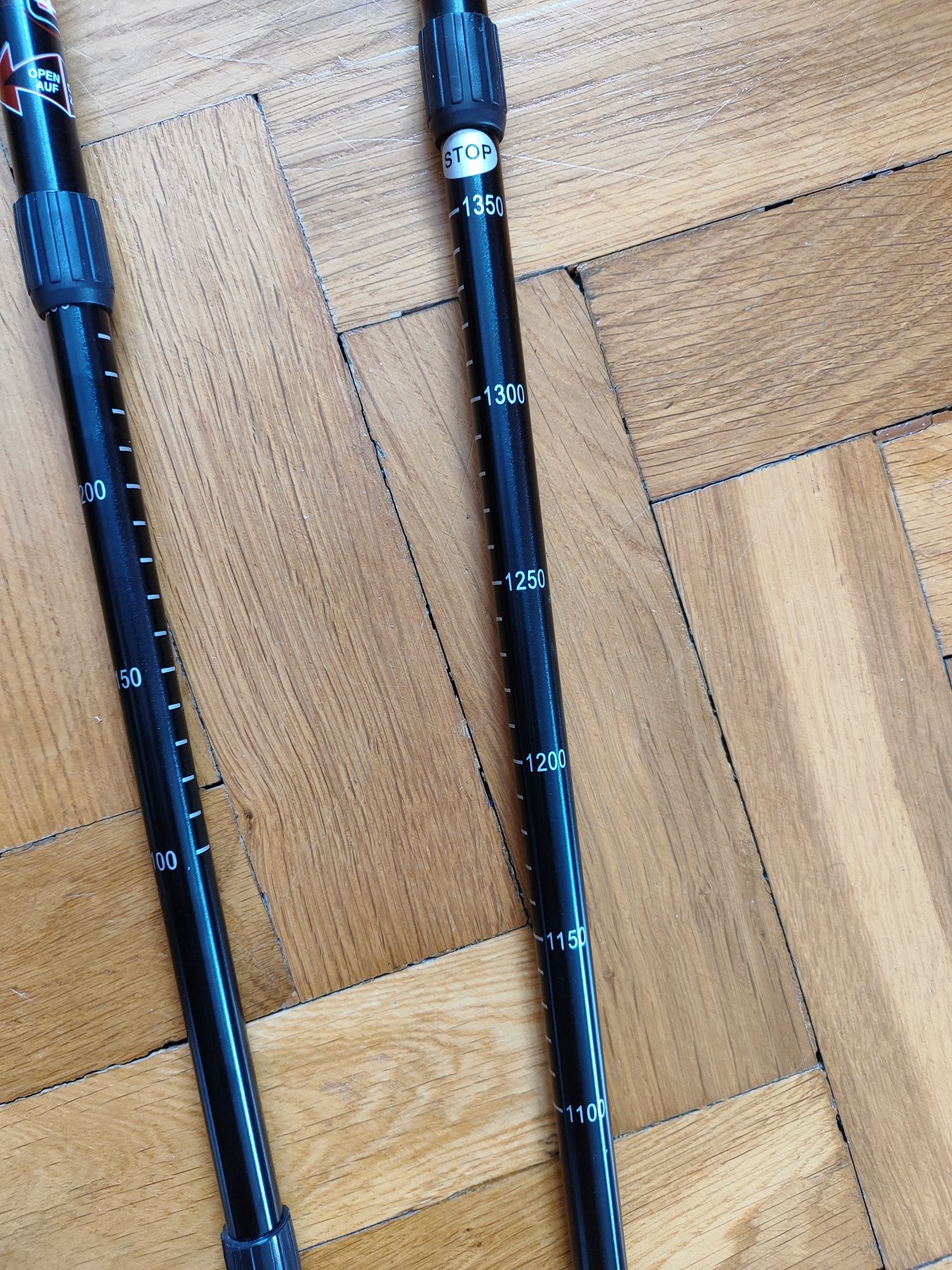 NOWE Kijki Kije Trekkingowe Nordic Walking TIMAGO, Antishock, składane