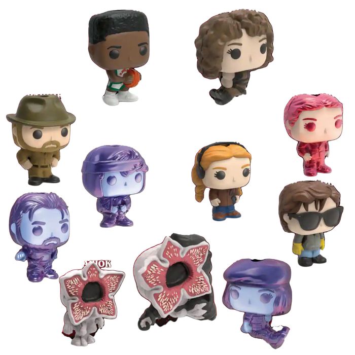 дуже дивні дива кіндери фігурки stranger things