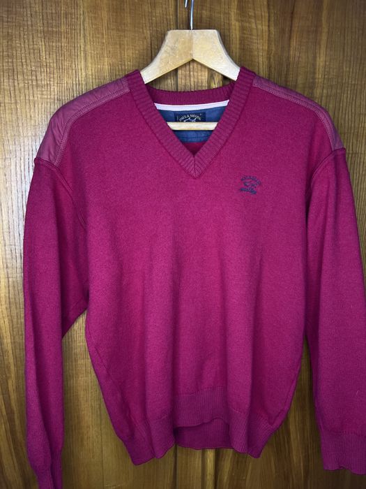 Шерстяной мужской свитер Paul Shark оригинал размер M