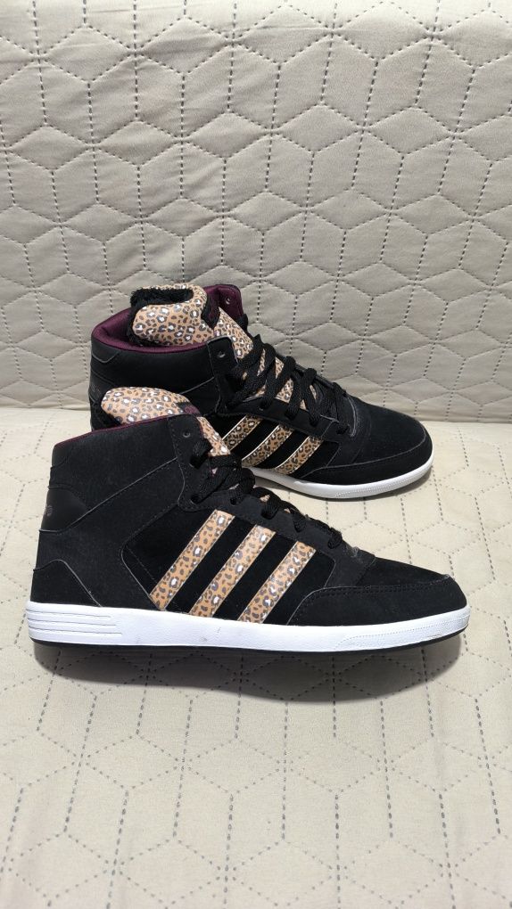 Кросівки хайтопи Adidas Hoops CST Animal, 40,5 р., 25,5-26 см
