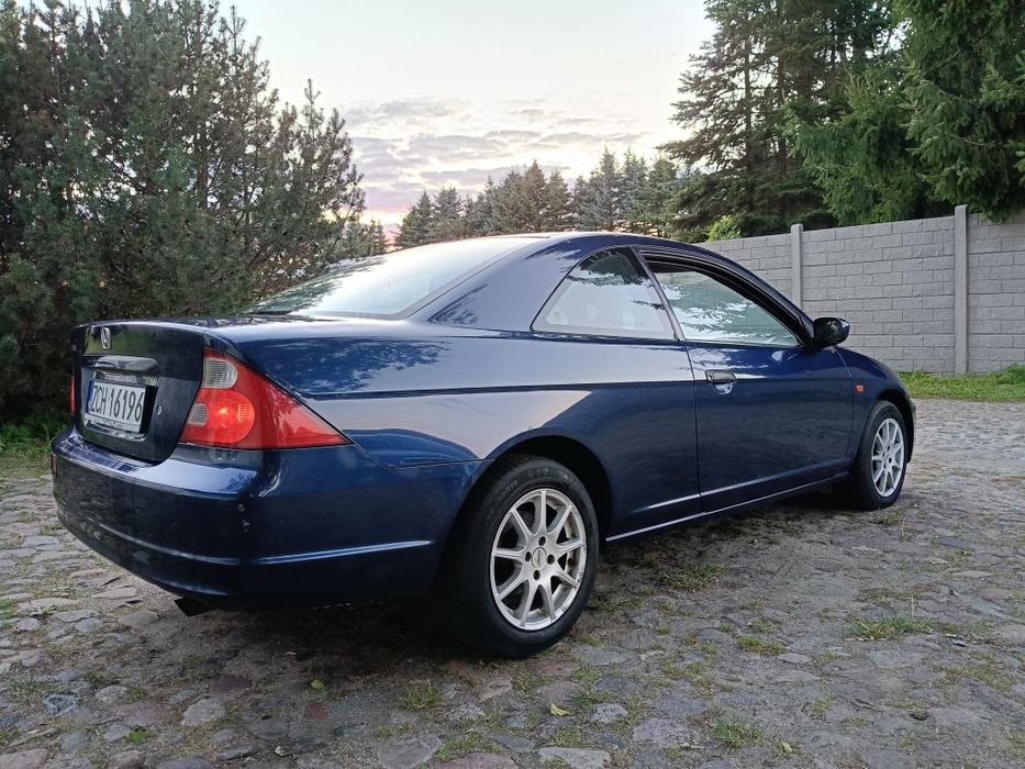 Honda Civic coupe 1.7 benzyna, Webasto!! zamienię,zamiana