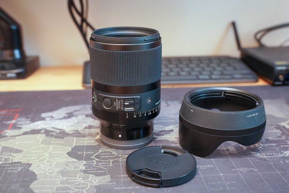 Sigma 35mm f/1.4 DG DN Art Sony E – stan bdb, etui + komplet