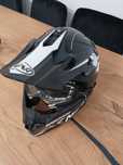 Kask motocyklowy NAXA quad+okulary