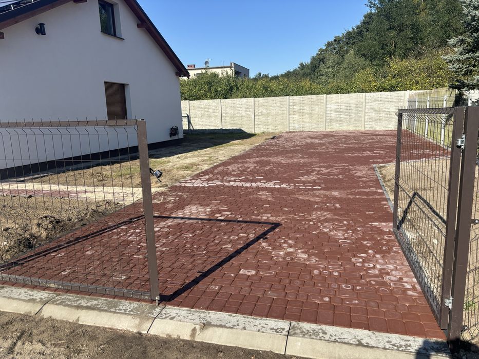 Układanie kostki brukowej 70zl m2 , ploty, odwodnienia, orgrody