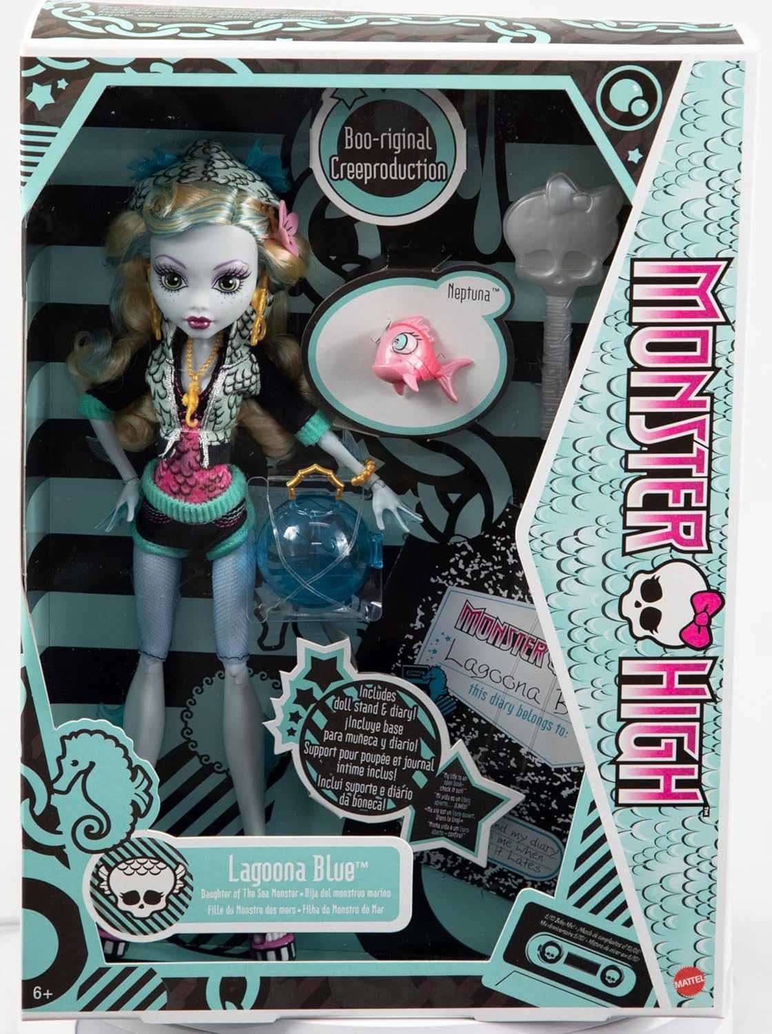 Монстер Хай Френкі Штейн Репродукція Лялька Monster High Frankie Stein