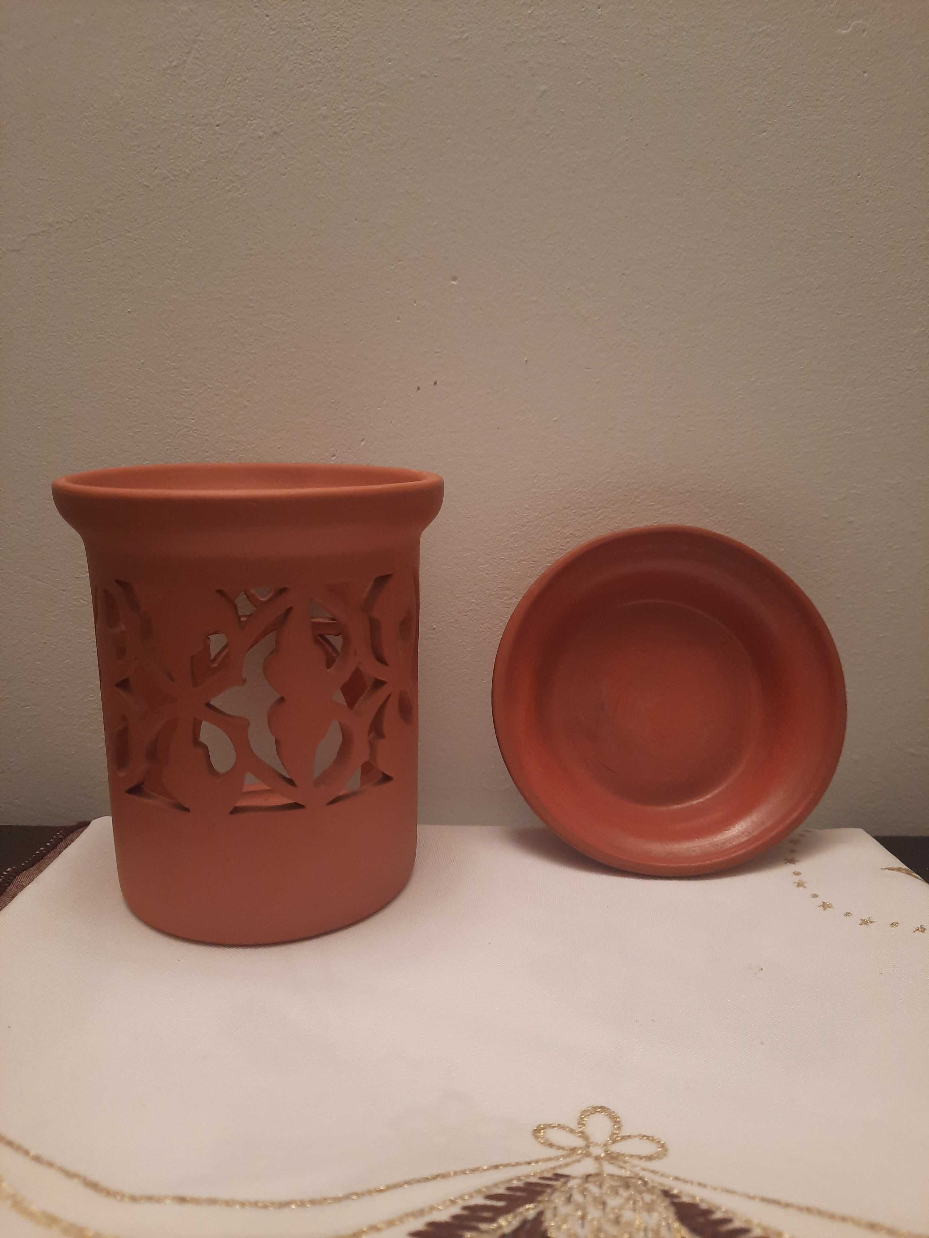 Świecznik ceramiczny na tealight