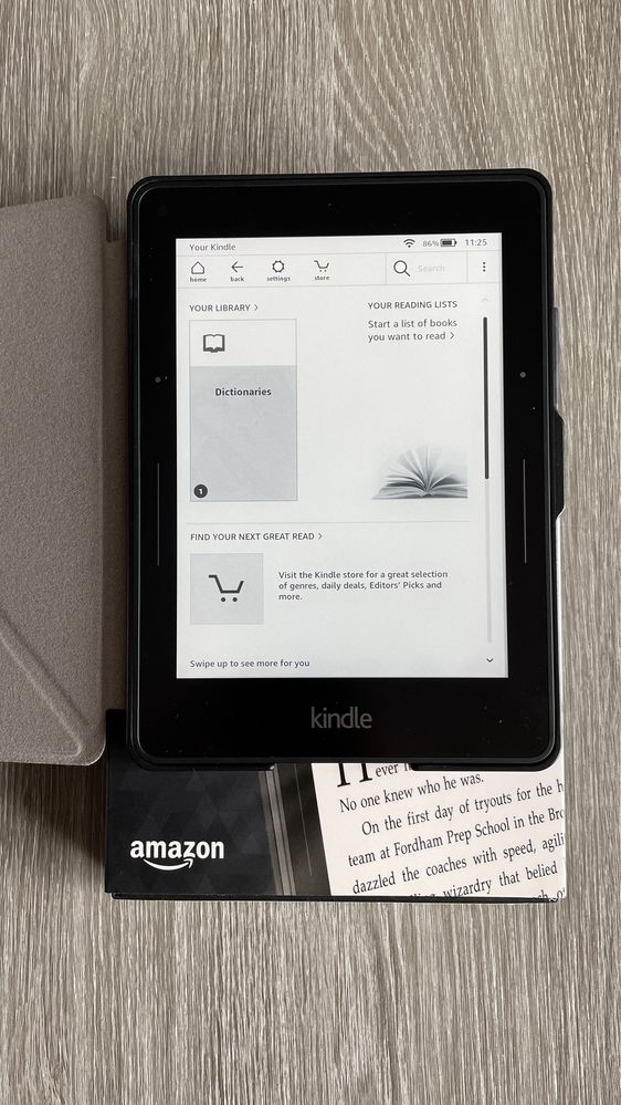 Kindle Voyage w etui origami