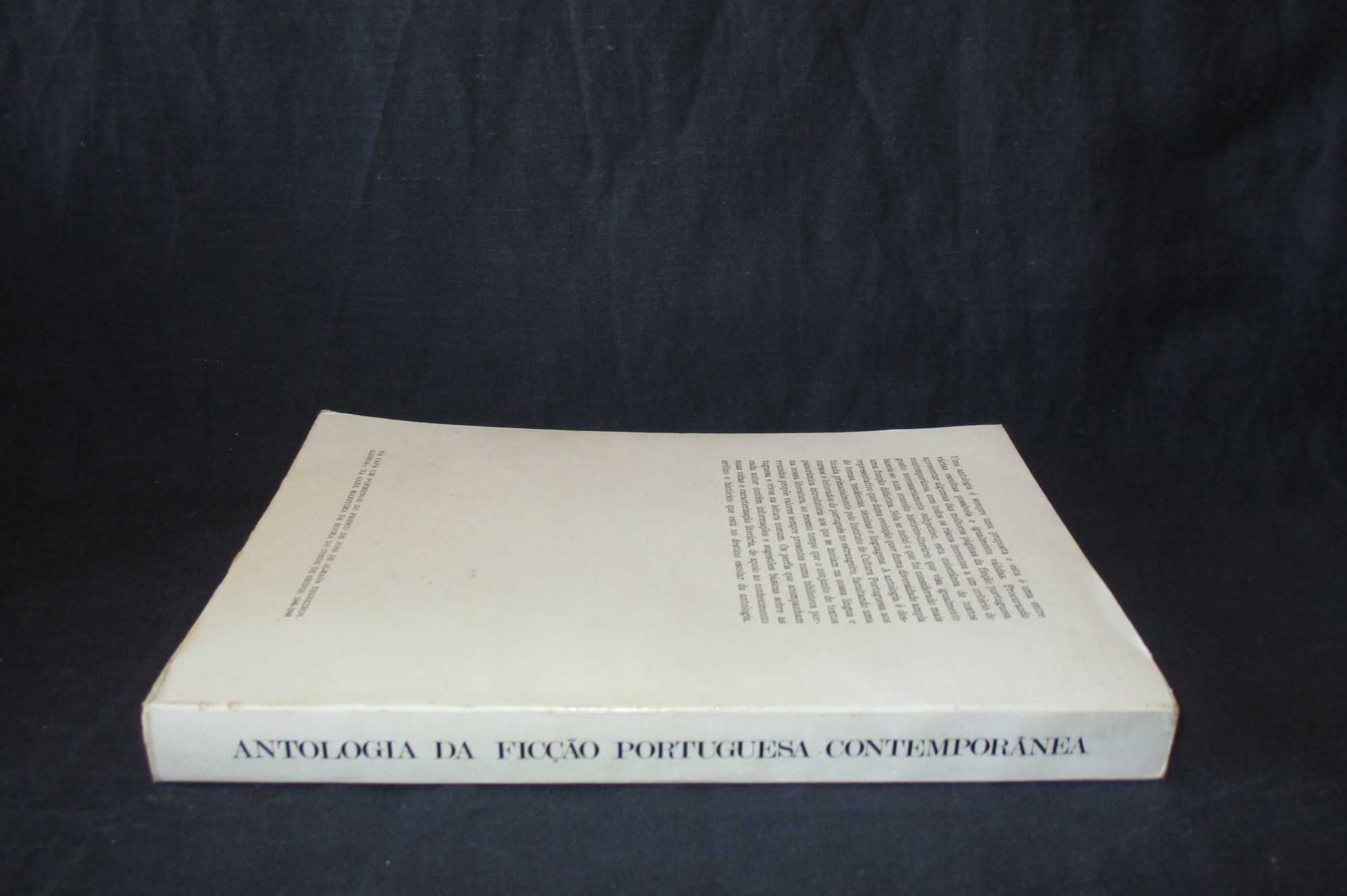 Livro Antologia da Ficção Portuguesa Contemporânea