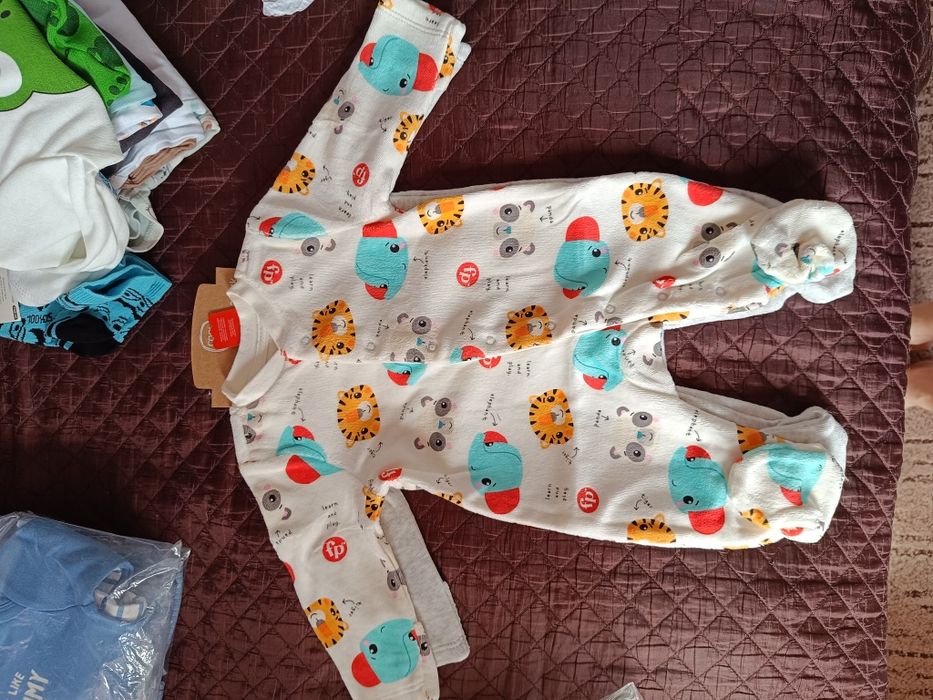 Pajacyki niemowlęce r. 56, dwupak