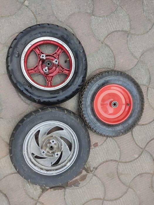 Переднее колесо на скутер,тачку-10,12,13 д.
