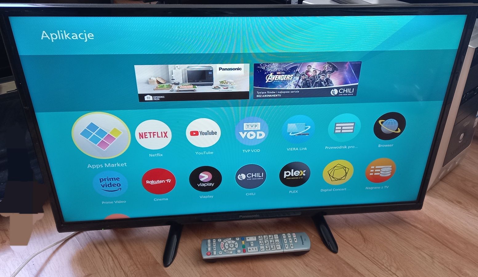 Smart TV Panasonic TX-L32FSW404 DVBT2 Hevc,  Netflix..