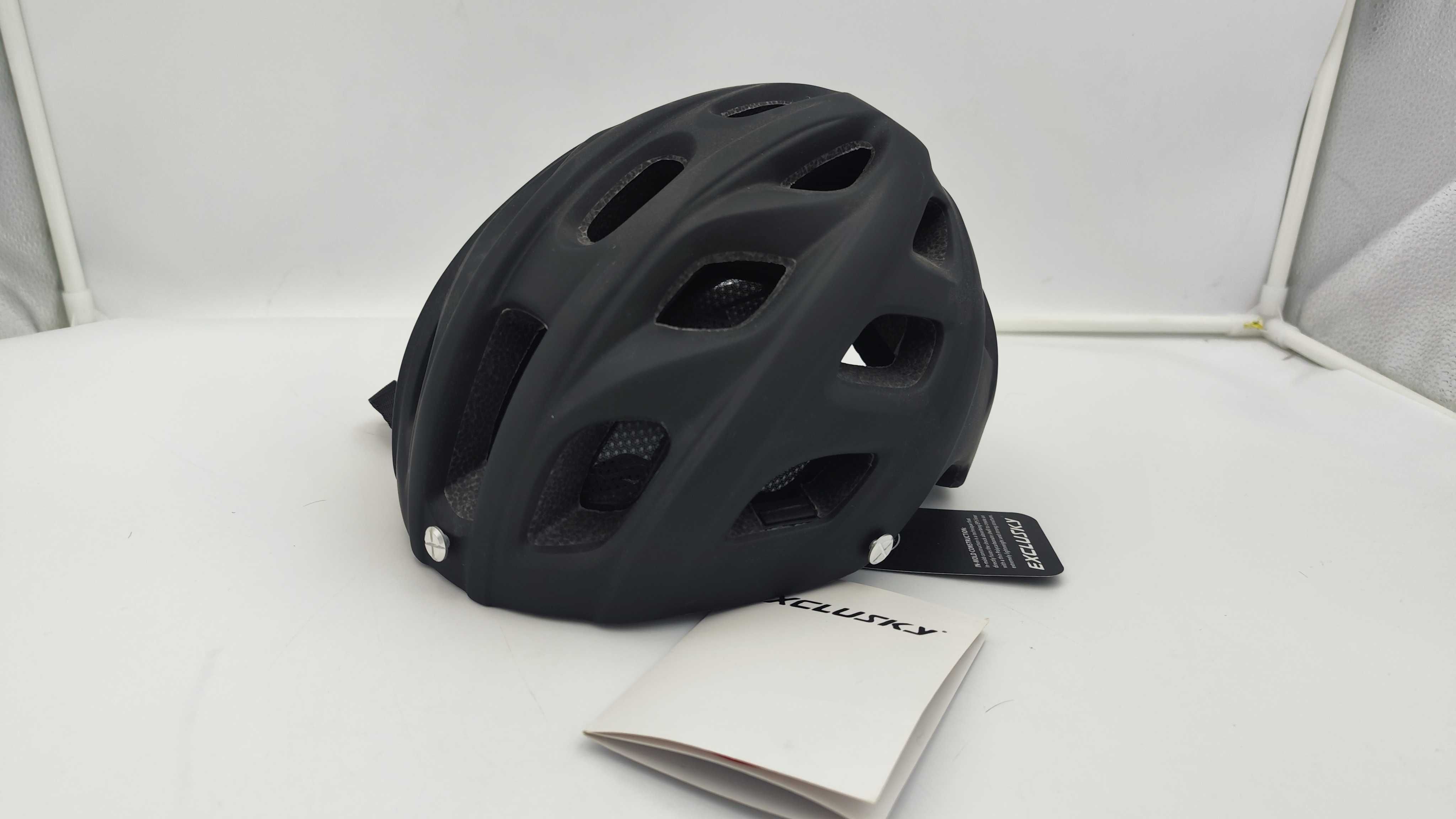 EXCLUSKY Kask Rowerowy r.56-61 cm (G313)