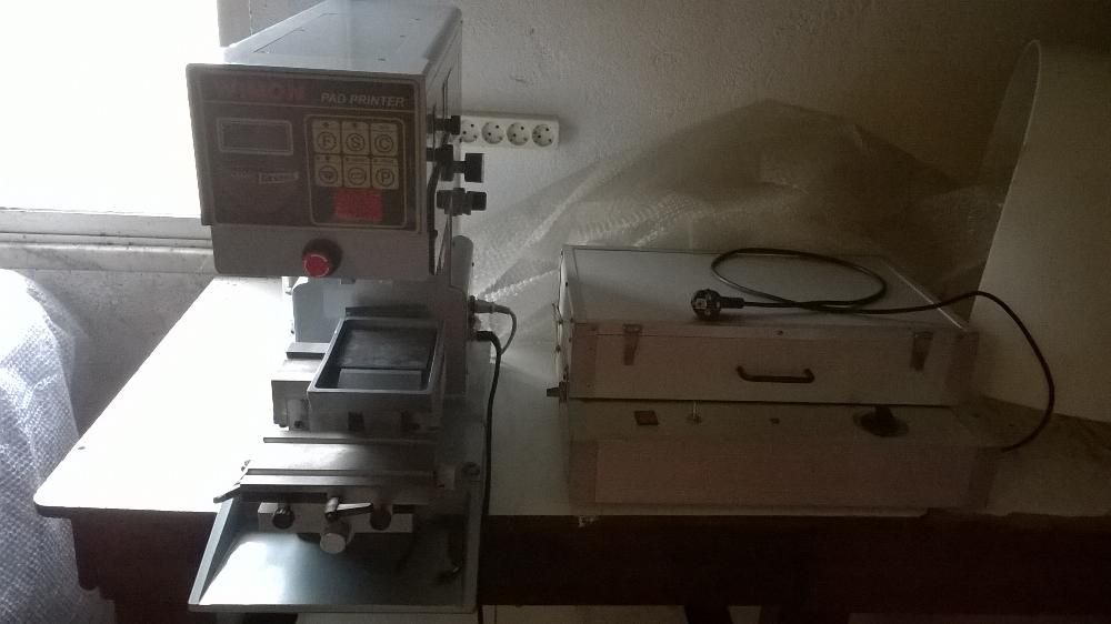 Máquina imprime brindes Esferográfica; Isqueiros - Redução Preço