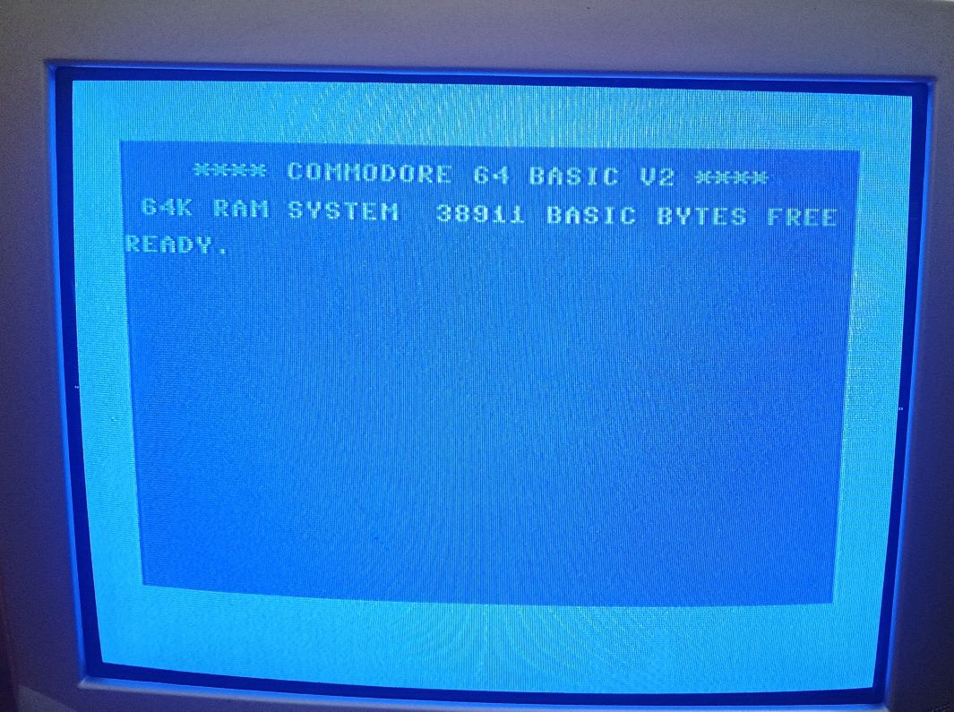 Commodore c64 czerwona dioda
