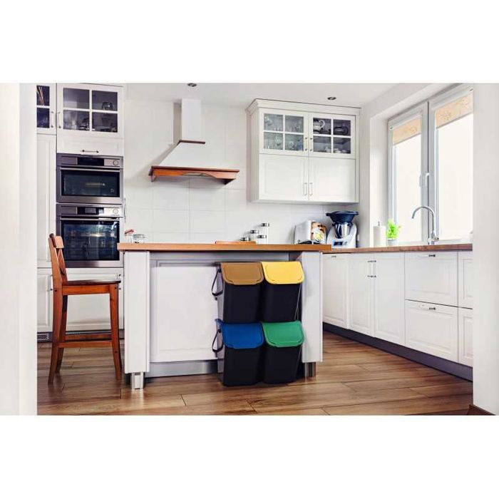 Pojemnik do segregacji ZESTAW 4 szt Practic EKO BINI