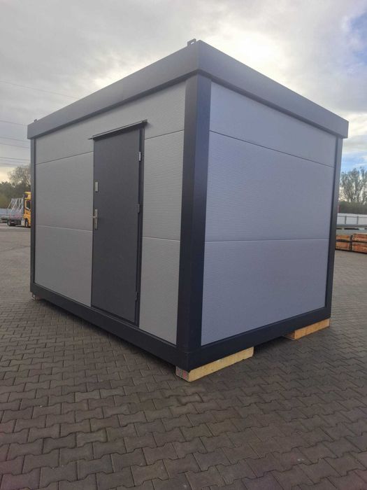 Pawilon mobilny 4x2,90 m Kontener Stróżówka Portiernia Elektryka Domek