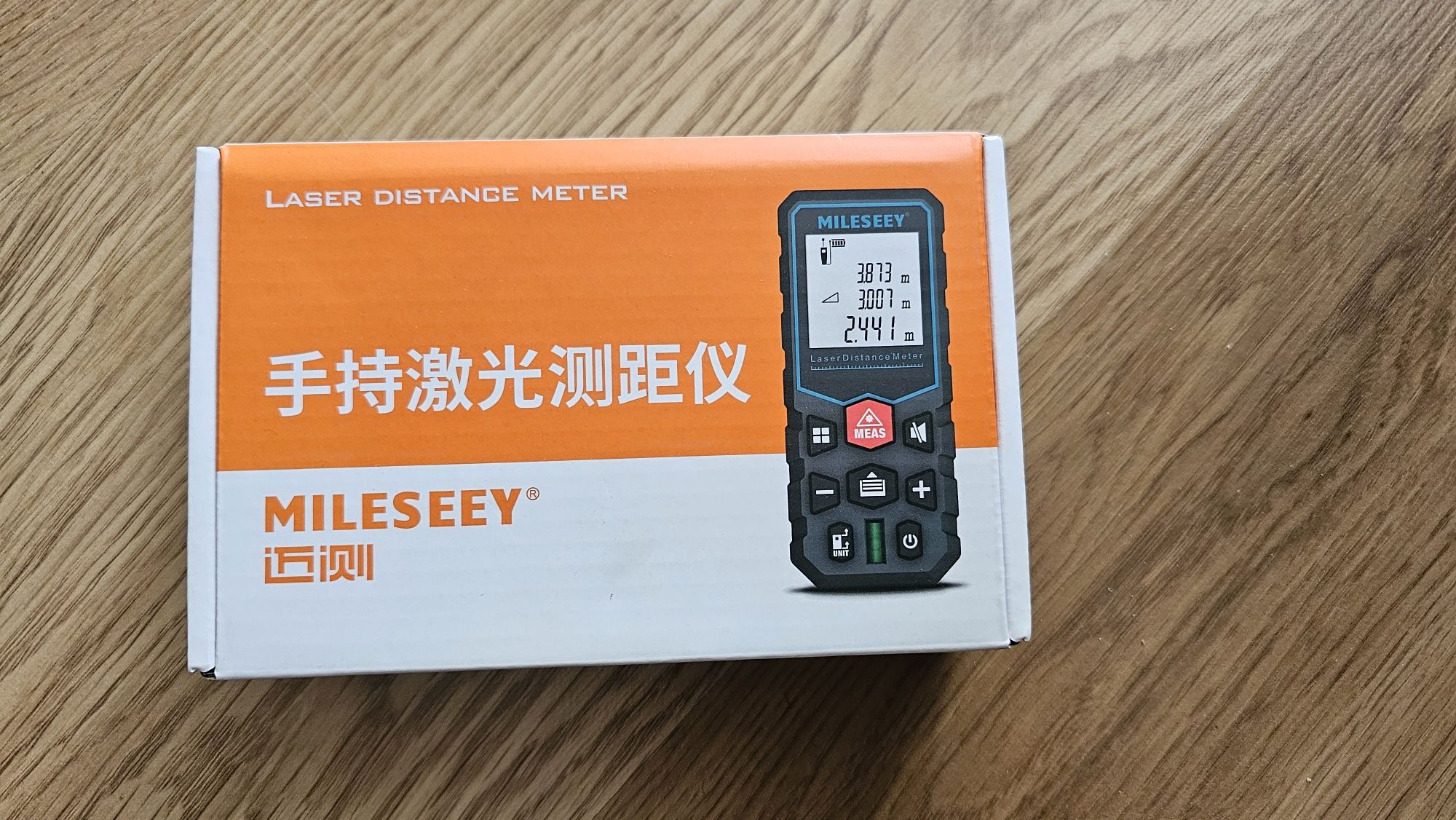 Dalmierz Laserowy MILESEEY X5 80 metrów.