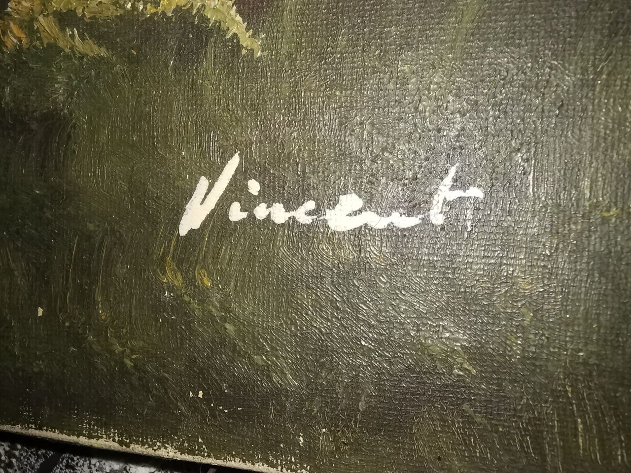 Stary obraz Vincent