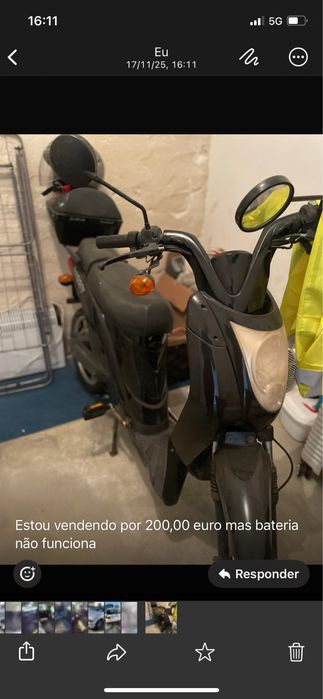 Moto eletrica  usada