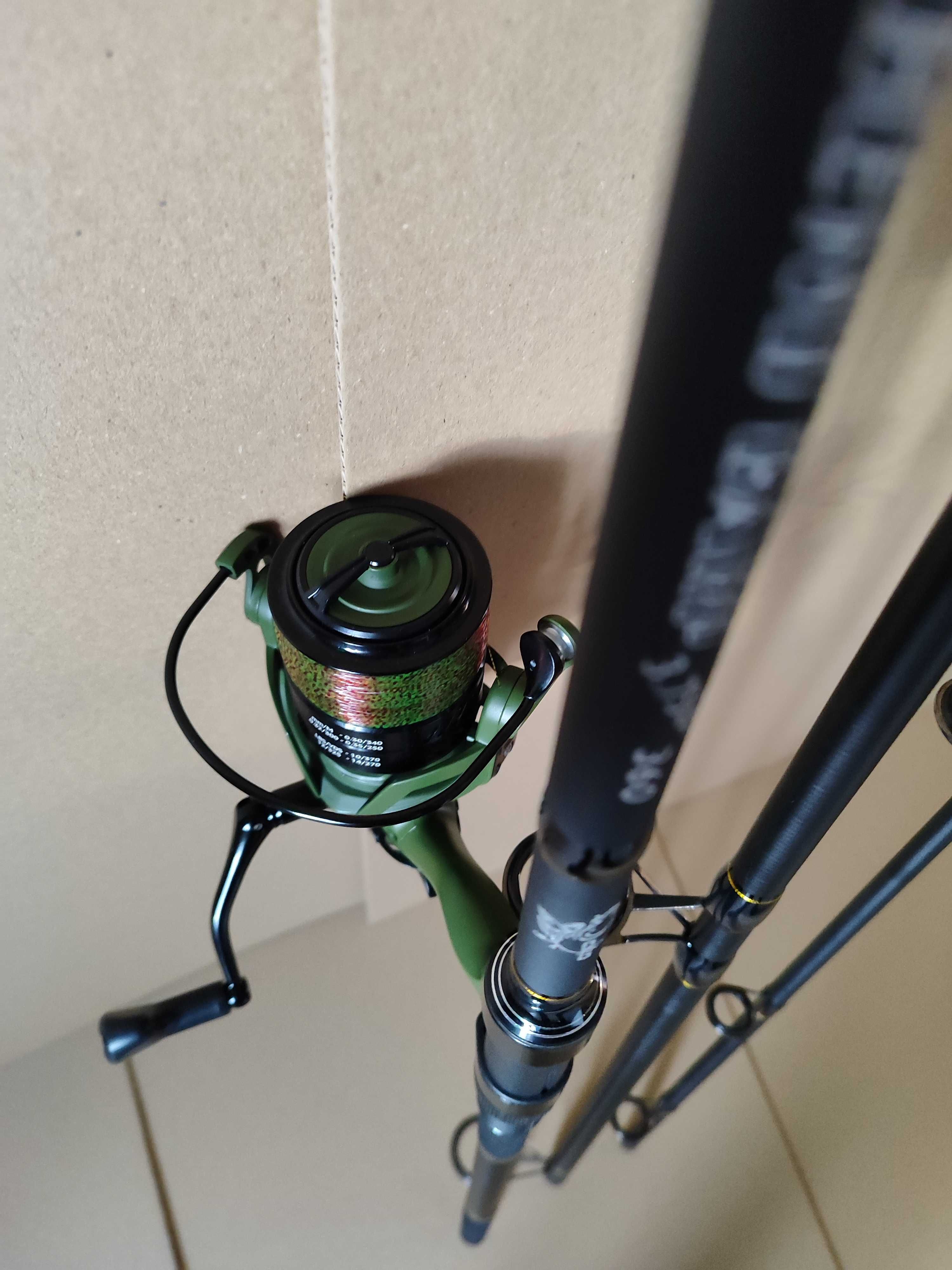 Wędka PRO FL Legend Carp 3,6m 3,75lbs z kołowrotkiem MF Dominator6000