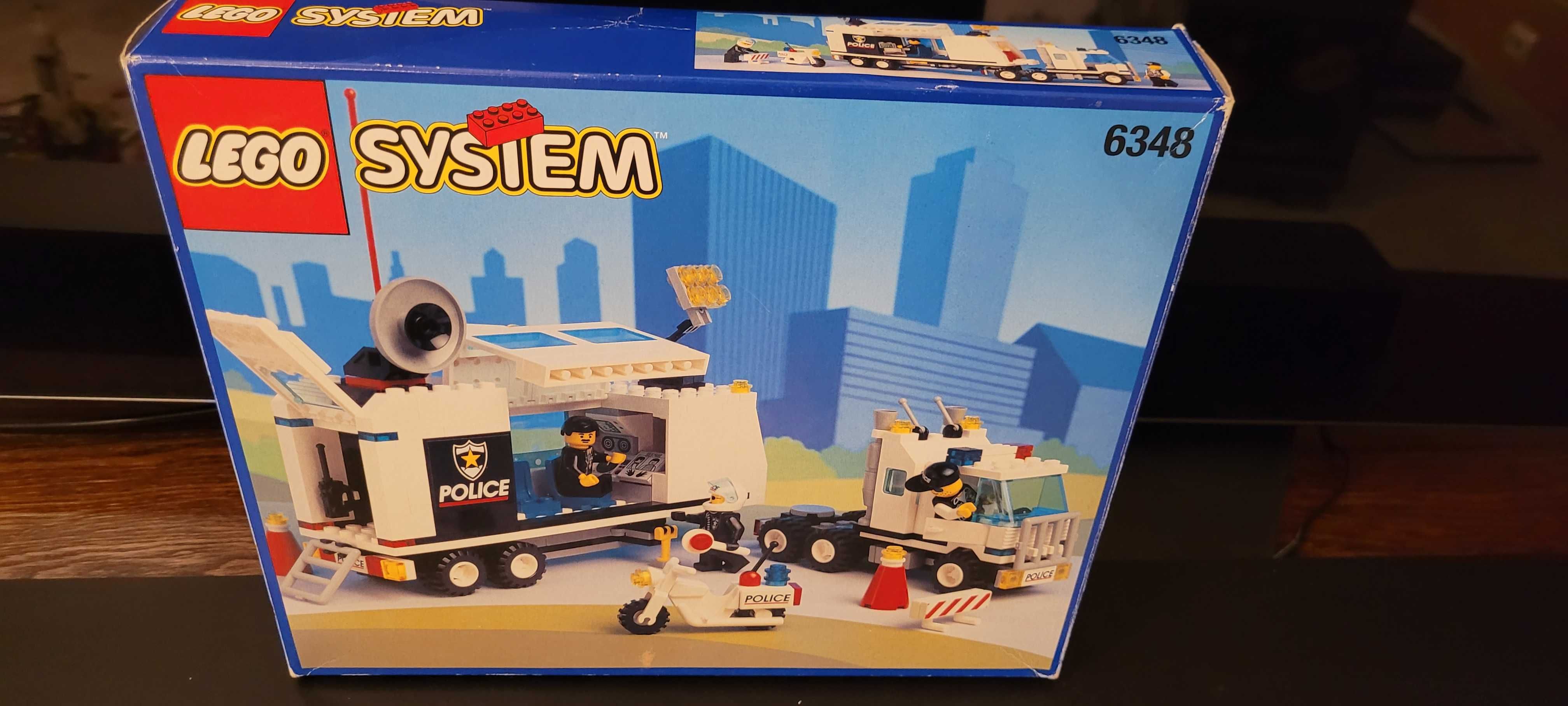 LEGO 6348 centrum dowodzenia policji - klocki + instrukcja + pudełko