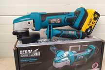 Szlifierka kątowa aku Derda 18V adapter Milwaukee Dewalt Makita