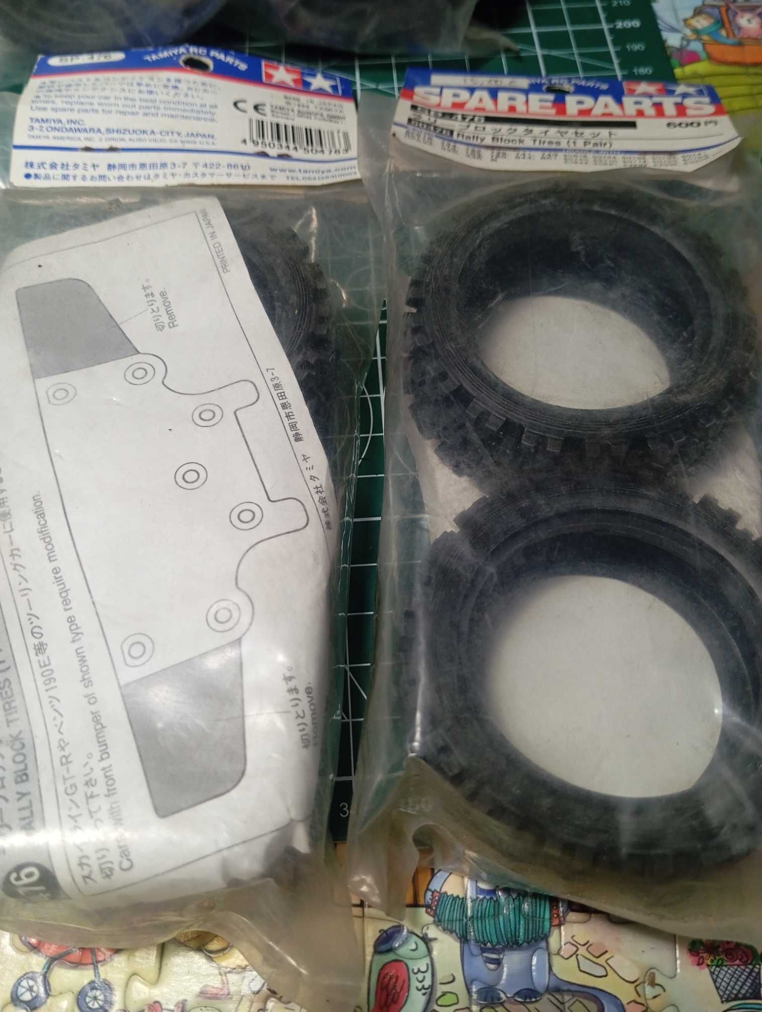 Pneus Tamiya SP-476 Rally Block