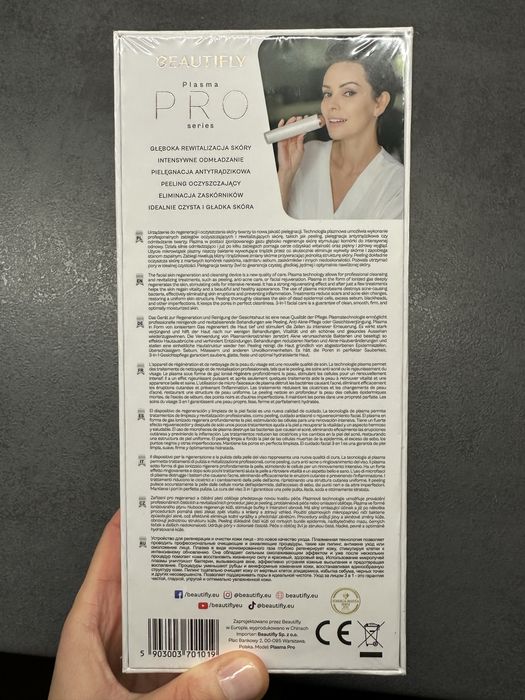 Beautifly b-plasma pro masażer antyzmarszczkowy i antytrądzikowy
