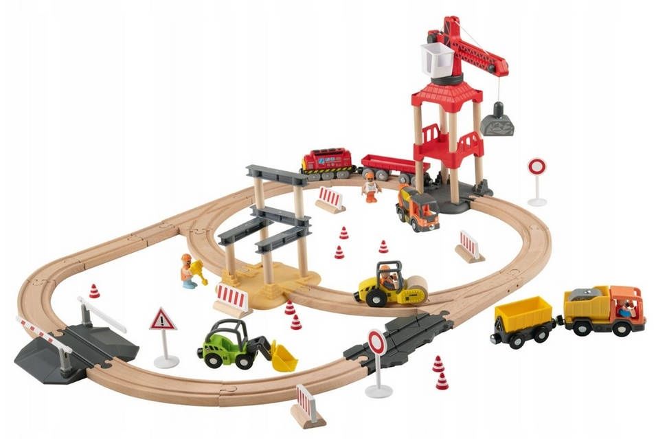 Дерев'яна залізниця Будова