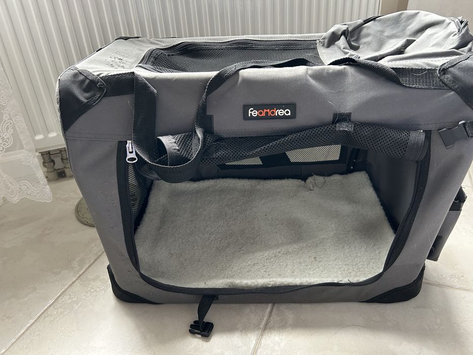 Transporter dla kota psa składany 60x42x42