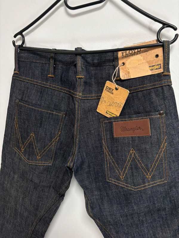 Wrangler W27 L32 FLOYD Męskie Jeansy 100% Bawełna