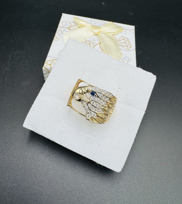 Zloty sygnet proba 585 waga 8,23g