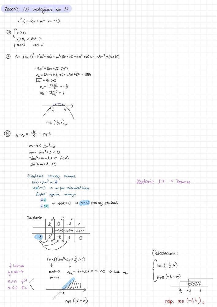Korepetycje Matematyka - podstawa + rozszerzenie