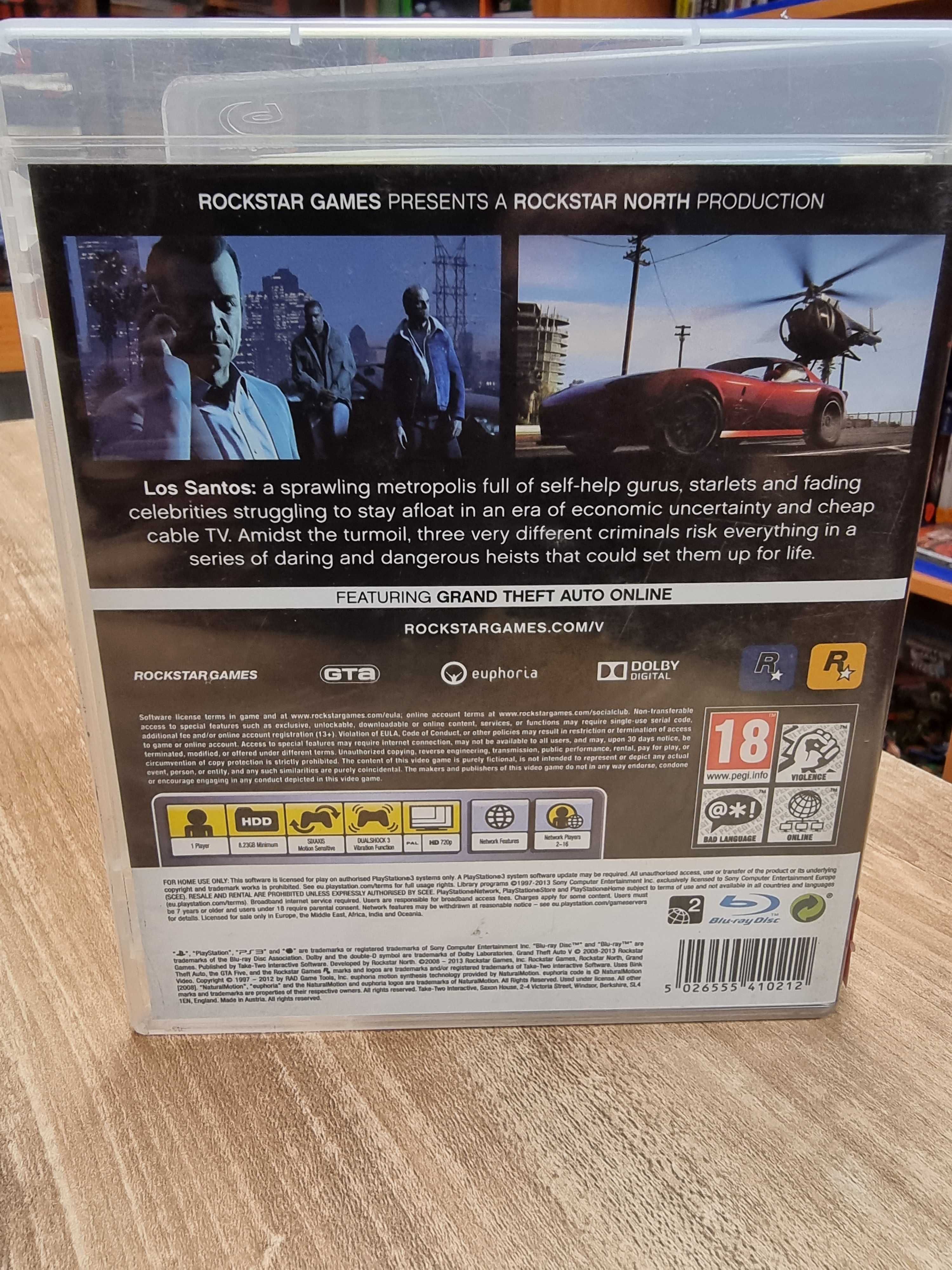 GTA V PS3 PL SklepRetroWWA Wysyłka Wymiana